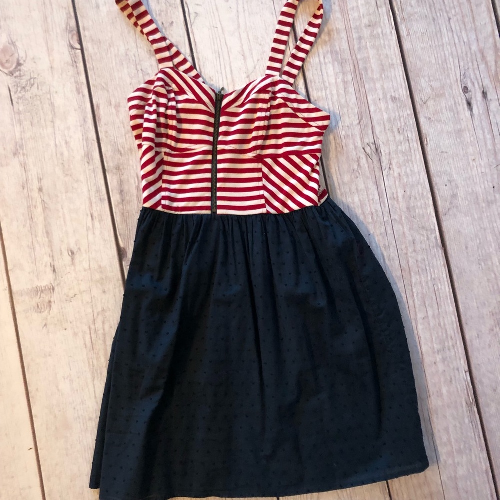Red white and blue dress